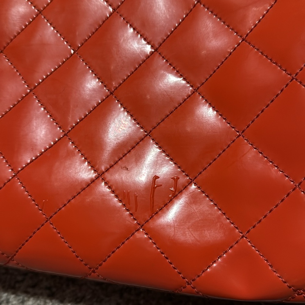 KATE SPADE RARE Patent Leather Tutti Frutti Maryanne bag tote SHINE in o… - Picture 8 of 8